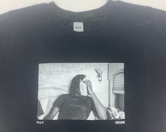 HUF X Chief Keef Photo T shirt Size L Etsy