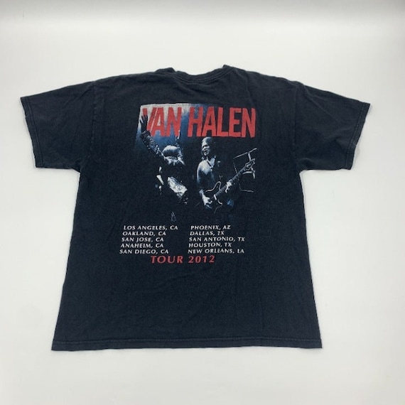 Double Sided Van Halen 2012 Tour T-shirt - Etsy