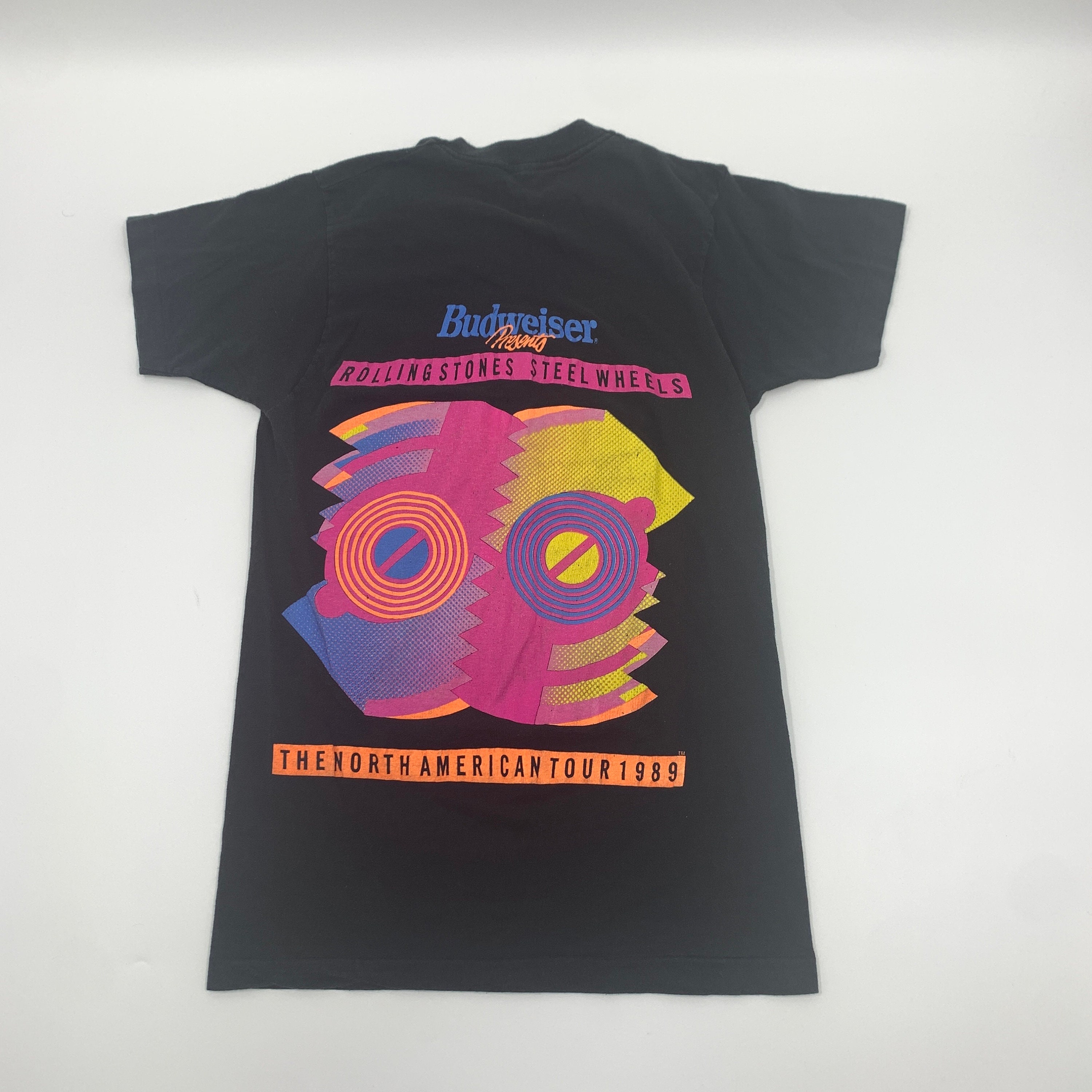 1989 Rolling Stones Steel Wheels Tour T-shirt - Etsy