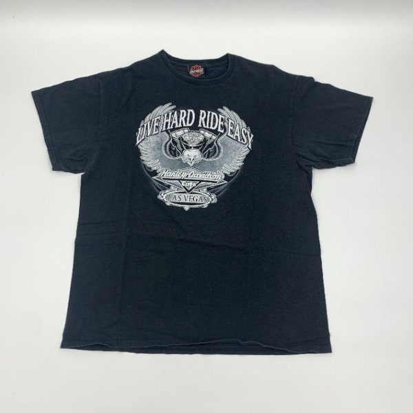 Las Vegas Harley Davidson Cafe T-shirt Size L