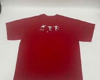Real Madrid David Beckham,Zinédine Zidane Raúl González T-Shirt Size XL