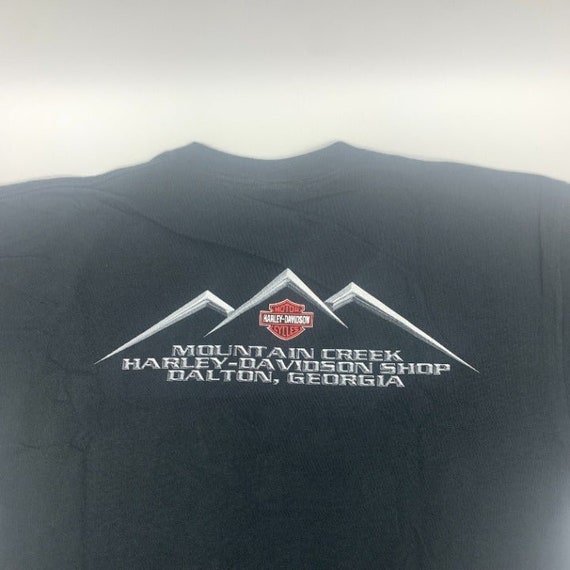 Dalton GA Harley Davidson T-Shirt Size XL Made in… - image 5