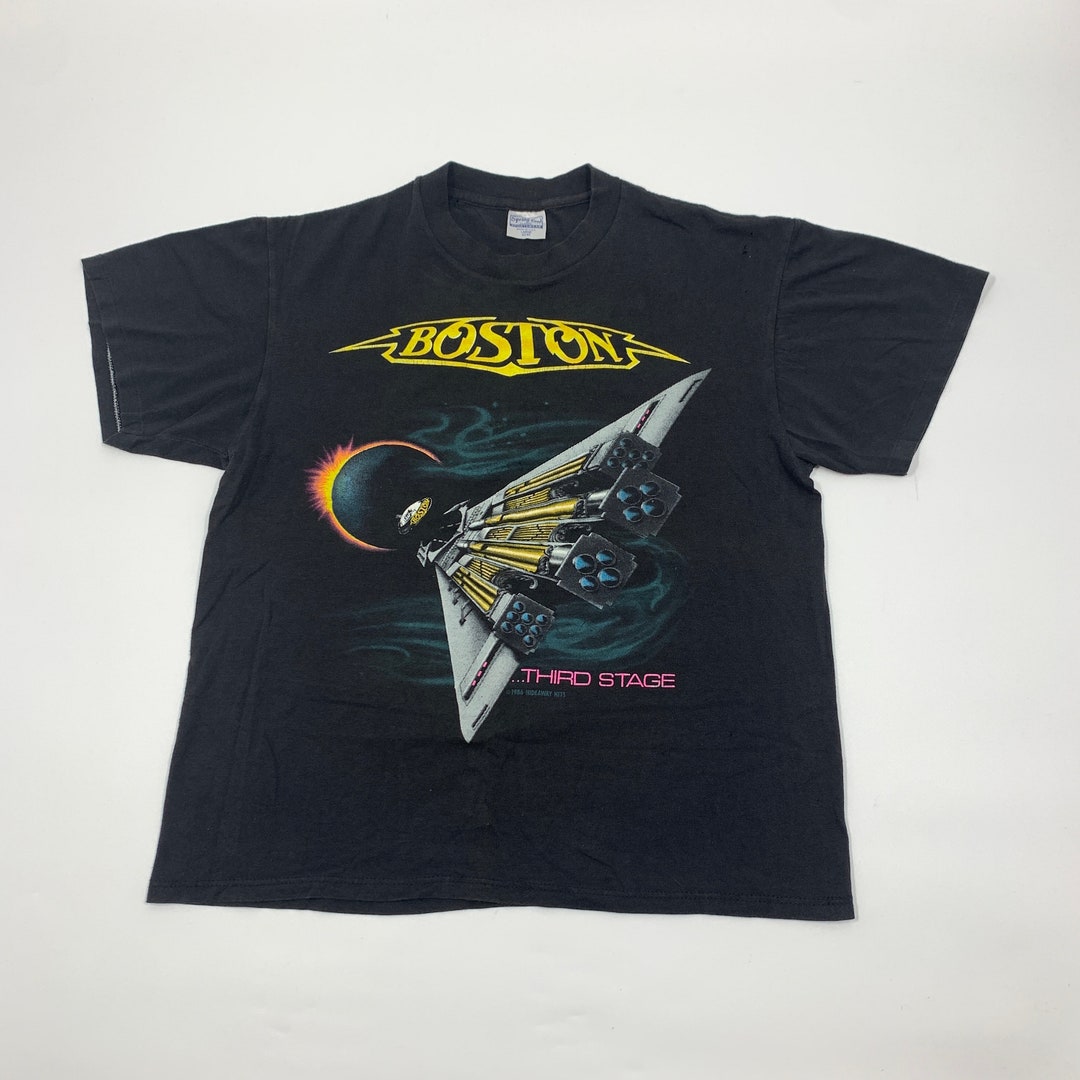 1987 Boston Third Stage Tour T-shirt Size Large Made in USA - Etsy