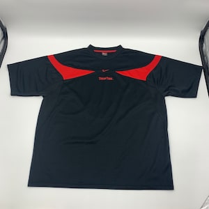 Texas Tech Red Raiders Nike Center Swoosh Football T-shirt Size 2XL