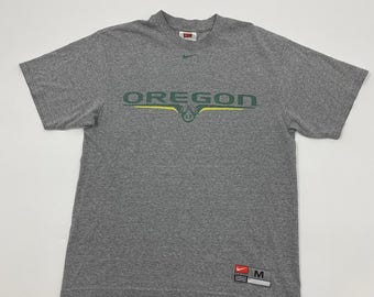 Nike Center Swoosh Oregon Ducks Football T-Shirt Size M