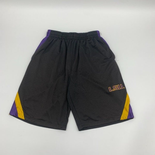 Gray LSU Tigers Shorts Size M