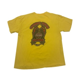 Yellow Harley Shirt - Etsy Singapore