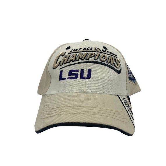 2007/2008 LSU Tigers National Champs Hat