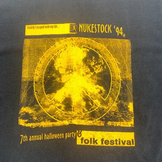 90s Nukestock Halloween Party Single Stitch T-shi… - image 2