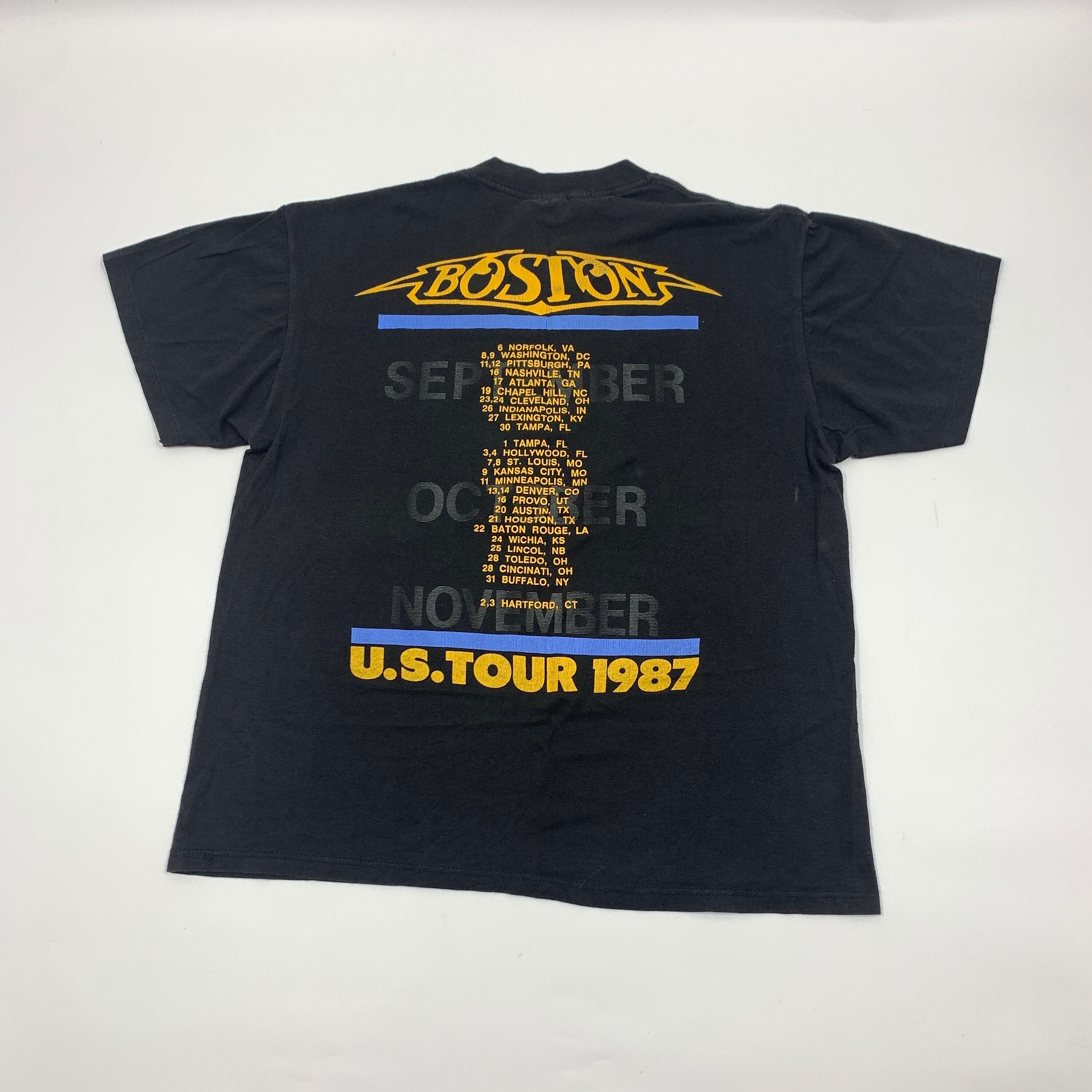 1987 Boston Third Stage Tour T-shirt Size Large Made in USA - Etsy