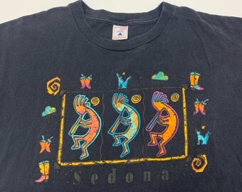 SEDONA ブラック Tシャツ X-LARGEアリゾナセドナパワースポット