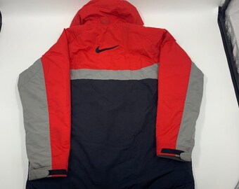 Vintage Roter Nike Mantel Größe 2XL