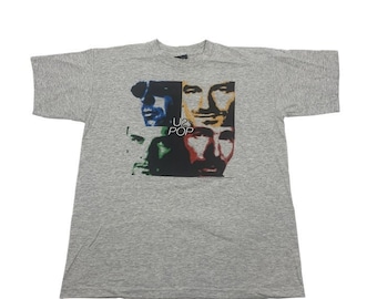 90s U2 Pop Mart Tour T-shirt Size L
