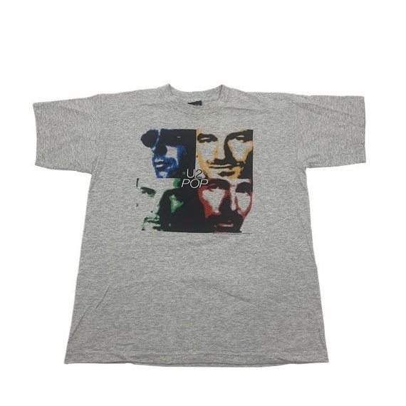 90s U2 Pop Mart Tour T-shirt Size L - Etsy