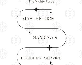 Full sanding and polishing - Dice Masters