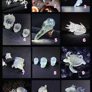 3D Printed Dice Inclusions- Various Options