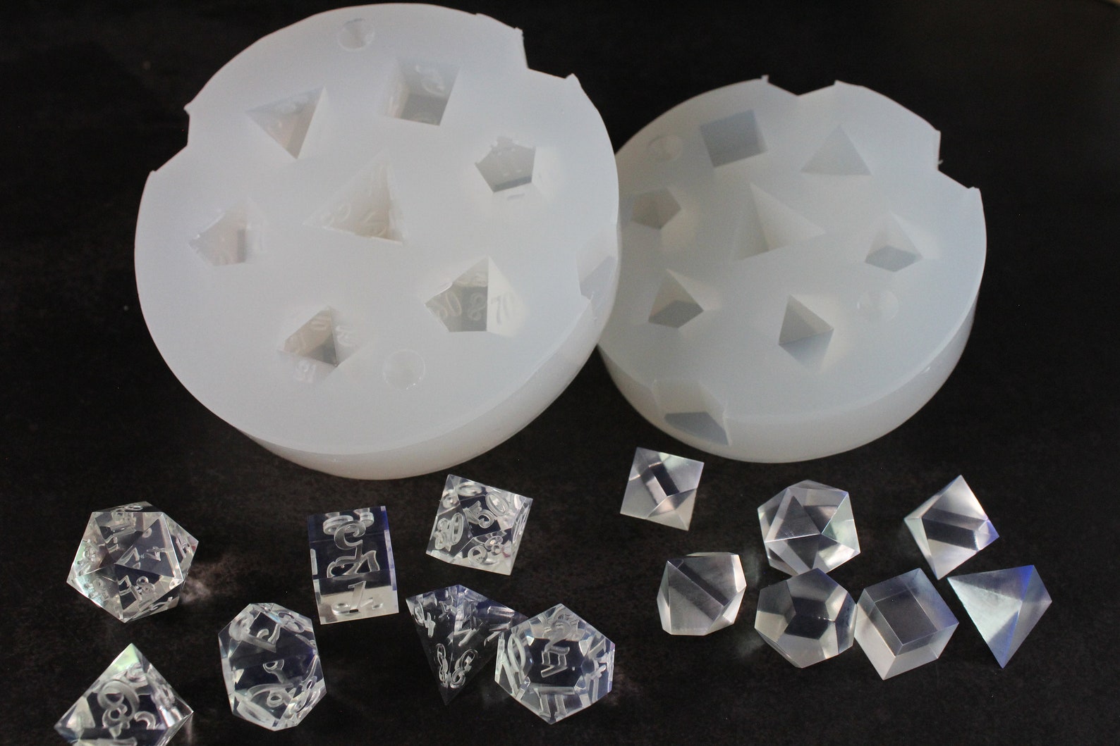 Dnd Dice Making Starter Kit W/ Instructions Choose Your Mold Etsy