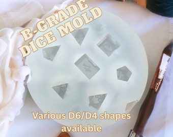 B- GRADE Polyhedral DnD Slab Dice mould