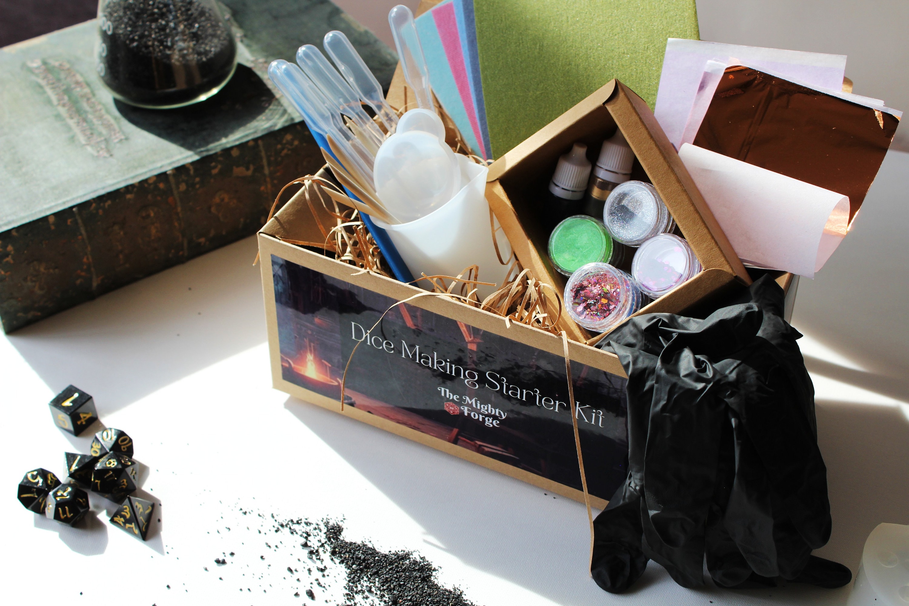 Dnd Dice Making Starter Kit W/ Instructions Choose Your Mold Etsy