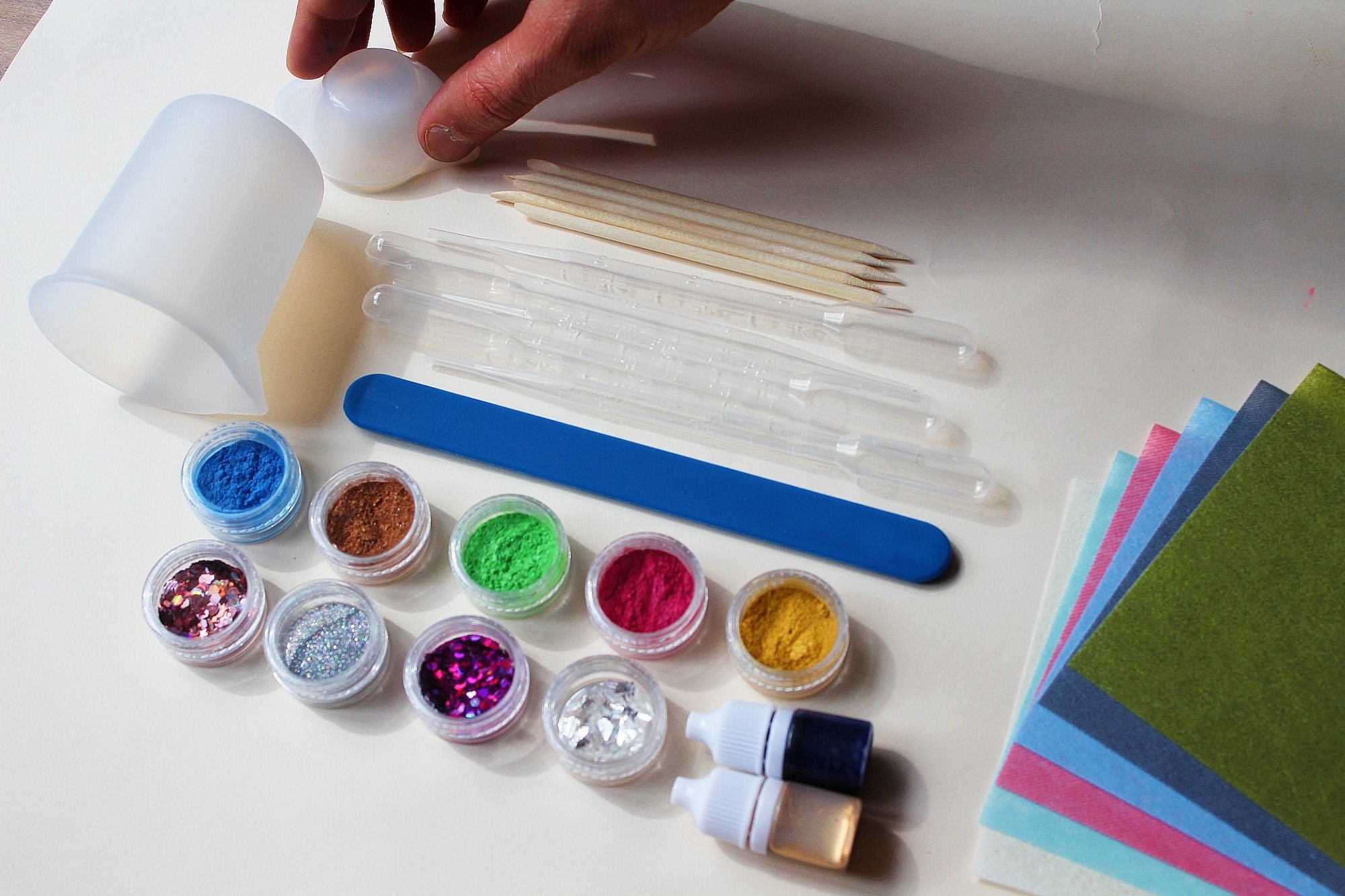 Dnd Dice Making Starter Kit W/ Instructions Choose Your Mold Etsy