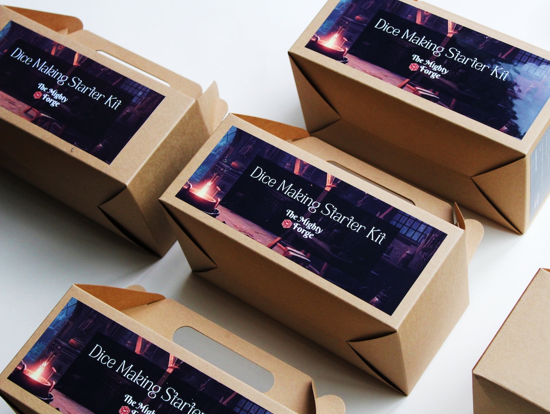 Dnd Dice Making Starter Kit W/ Instructions Choose Your Mold Etsy UK