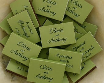 Custom Matchboxes Wedding Match Favors Match Boxes Candle Matches Party Matches Bulk wedding favors Wedding souvenirs House Decor Vintage