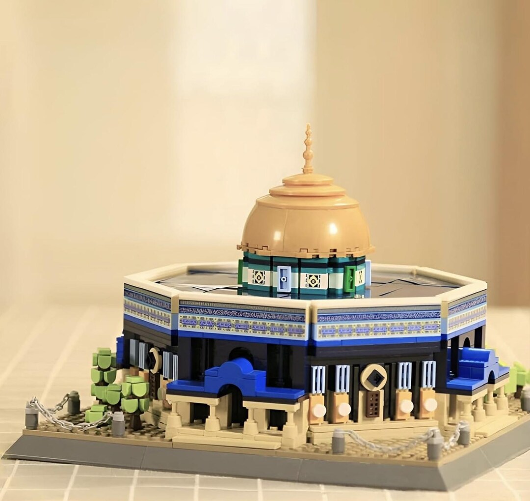 Dome of the Rock Building Block Set - Islamic Gift, Masjid Al-aqsa ...