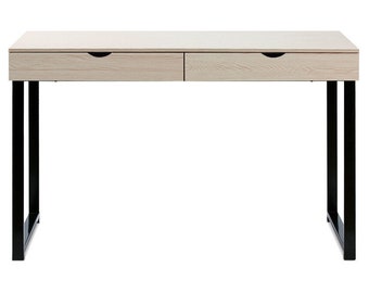 study table organizer Computer Table Laptop Office Desk Study Table Workstation With 2 Drawers
