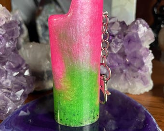 Lighter Keychain Holder – Fits Full-Size BIC | Handmade Sleeve