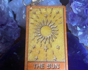 Tarotkort nyckelring