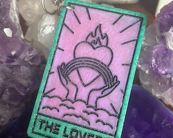 Tarotkort nyckelring