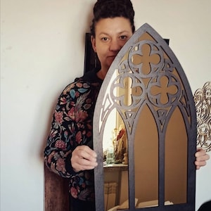 One Big Gothic Mirror, GOLD or SILVER