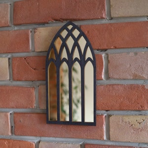 Gothic Mirror GOLD, Cathedral Window, arch frame