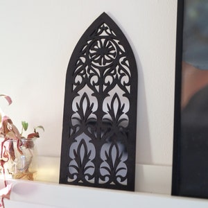 Gothic Mirror, Cathedral Church Window, arch frame