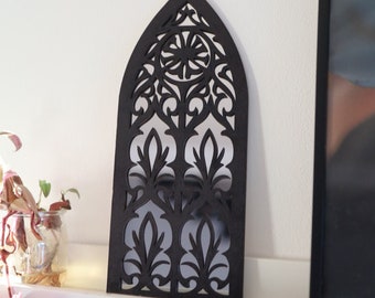 Gothic Mirror, Cathedral Church Window, arch frame