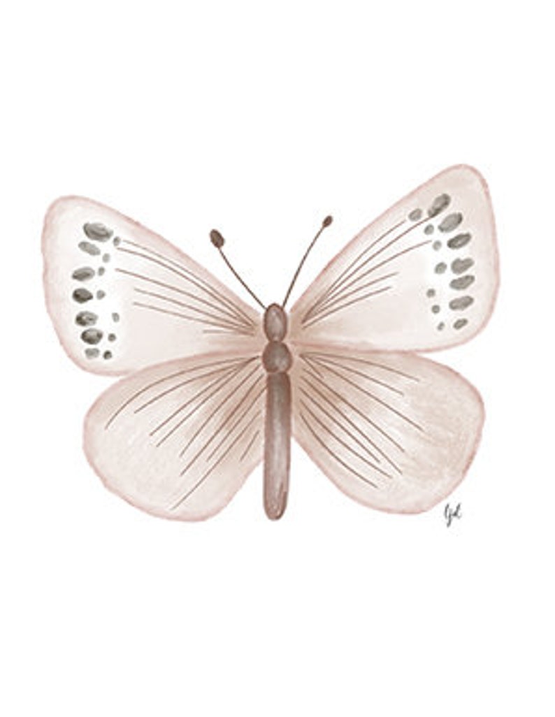 Butterfly Notecards | Blank Inside | Original Art | Greeting Card | Set ...
