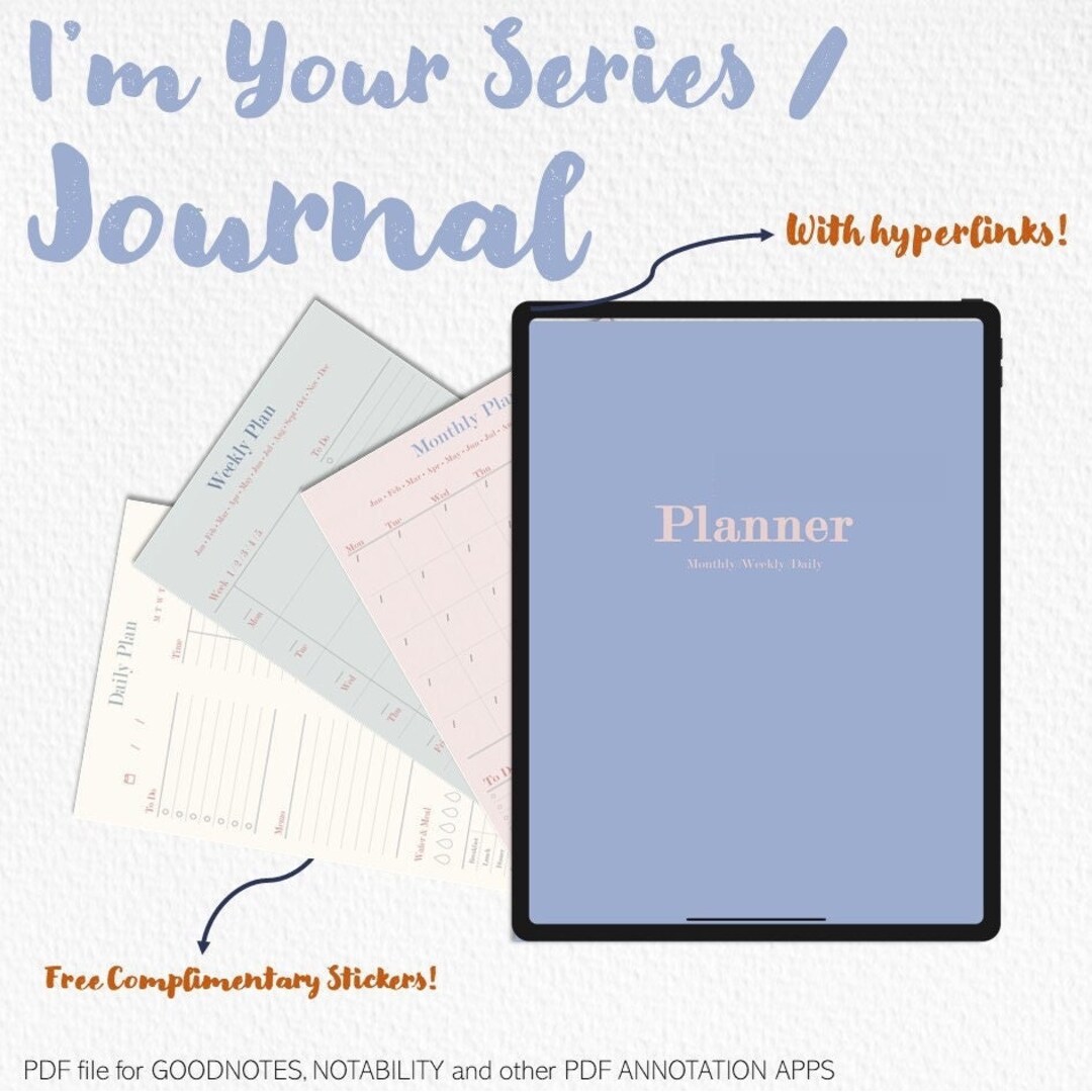 Digital Planner 2024 Undated [goodnotes, Notability, PDF Annotation] - Etsy