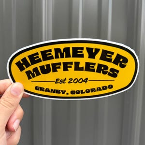 Heemeyer Mufflers Stickers | Granby, Colorado