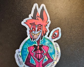 A Smile Keeps them Guessing - Hazbin Hotel, Alastor, Niffty, Adam, Angel Dust, Husk, Rosie, Vox, Charlie, Vaggie, Cherri Bomb, Sir Pentious