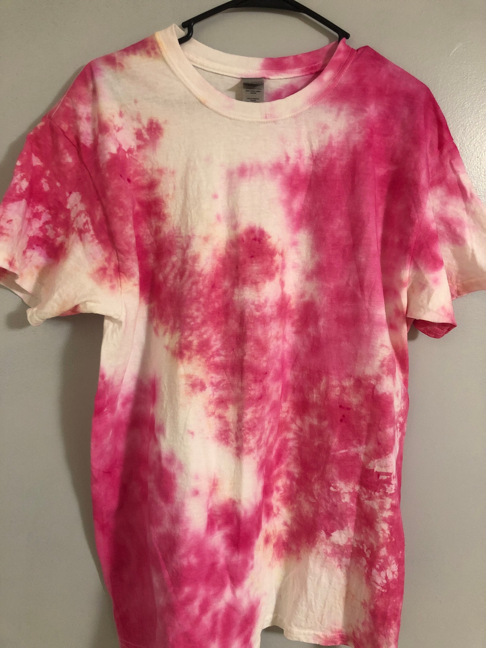 crumple tie dye long sleeve