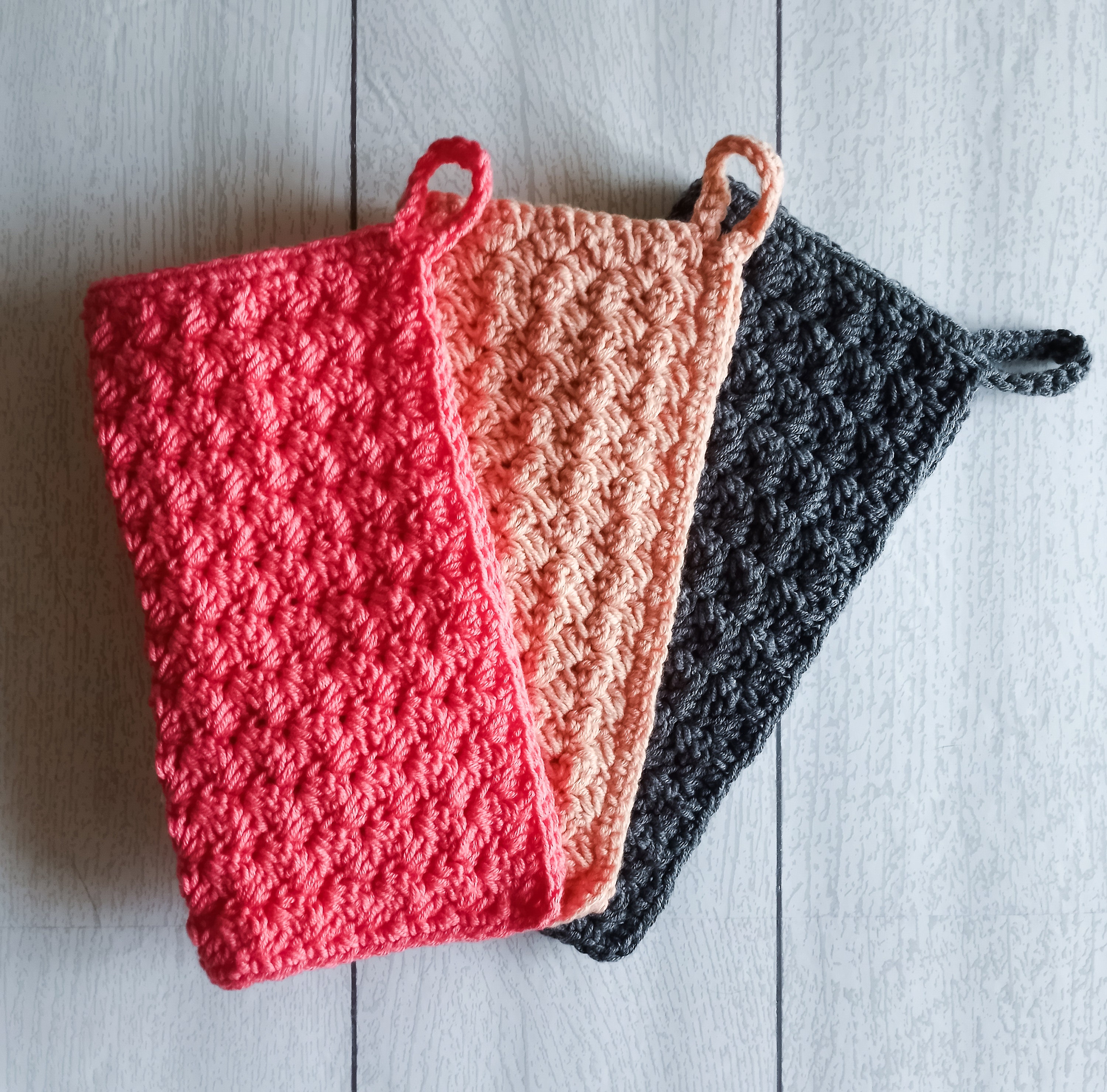 Textured Wash Cloth Crochet Handmade Reusable Sustainable Etsy