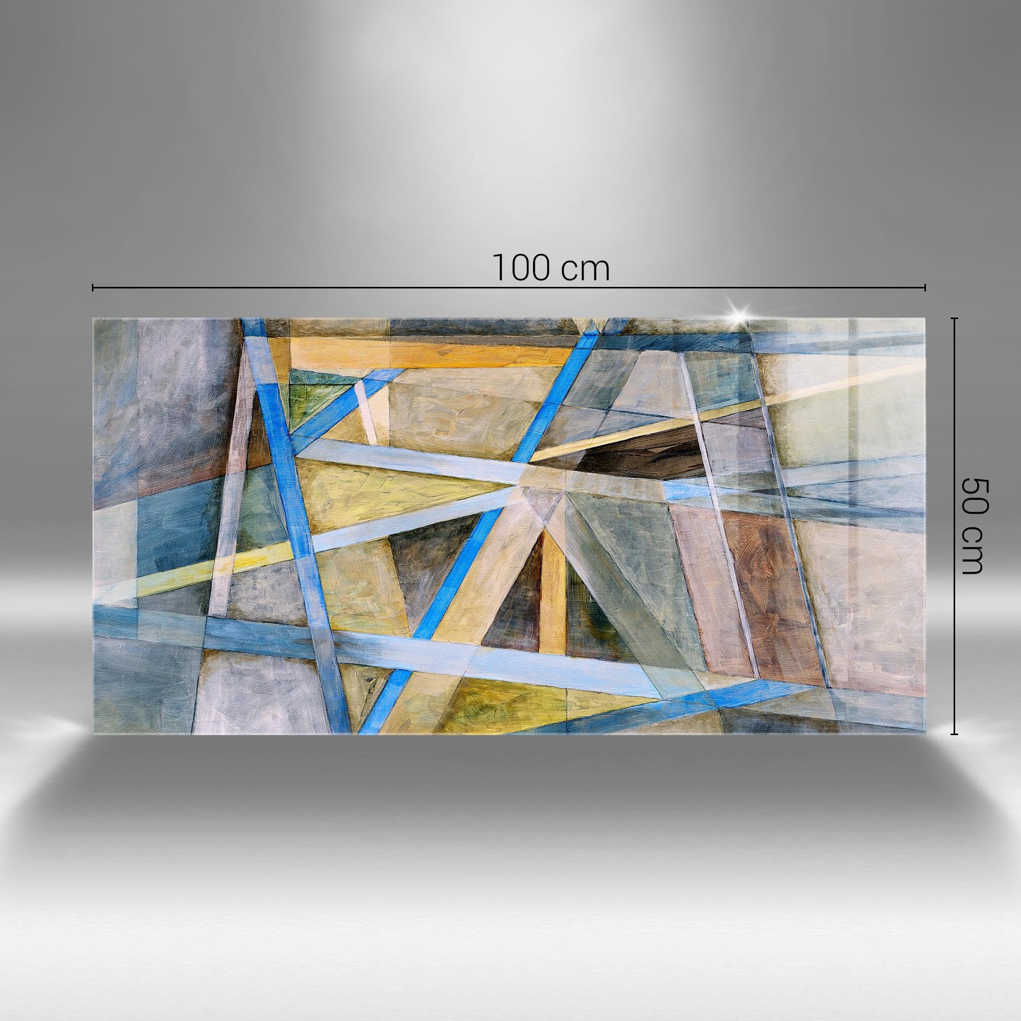 Coloray Image Sur Verre 100x50cm Décoration Murale Verre Trempé Photo