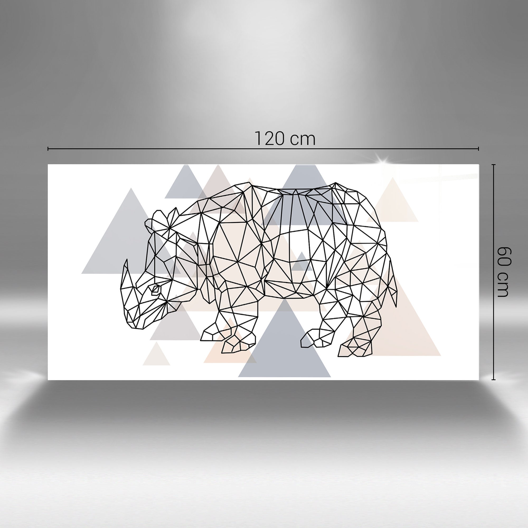 Tableau Mural En Verre Trempé – Motif Zèbres, Décoration Moderne, Toute Taille Disponible, Neuf