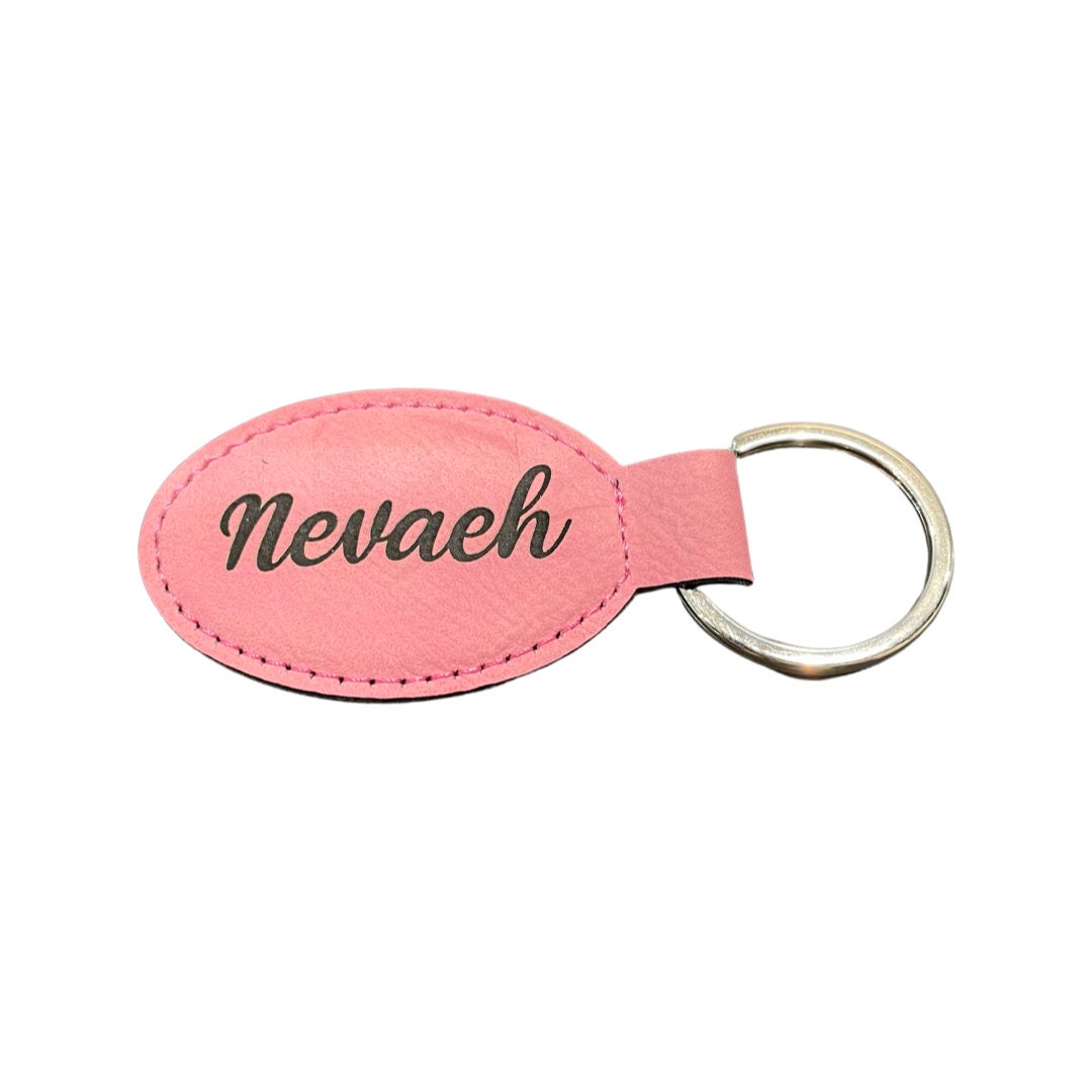 Personalized Name Keychain, Engraved Name Keychain, Custom Name