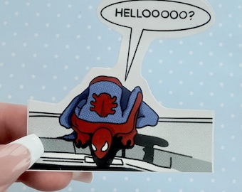 Comic Spiderman Sticker