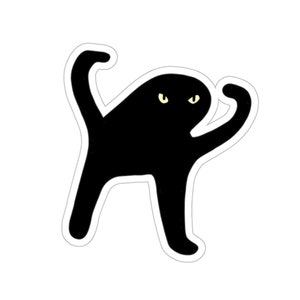 Vervloekte kattensticker