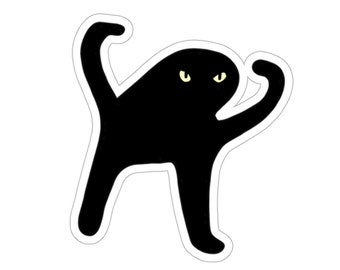 Cursed Cat Sticker