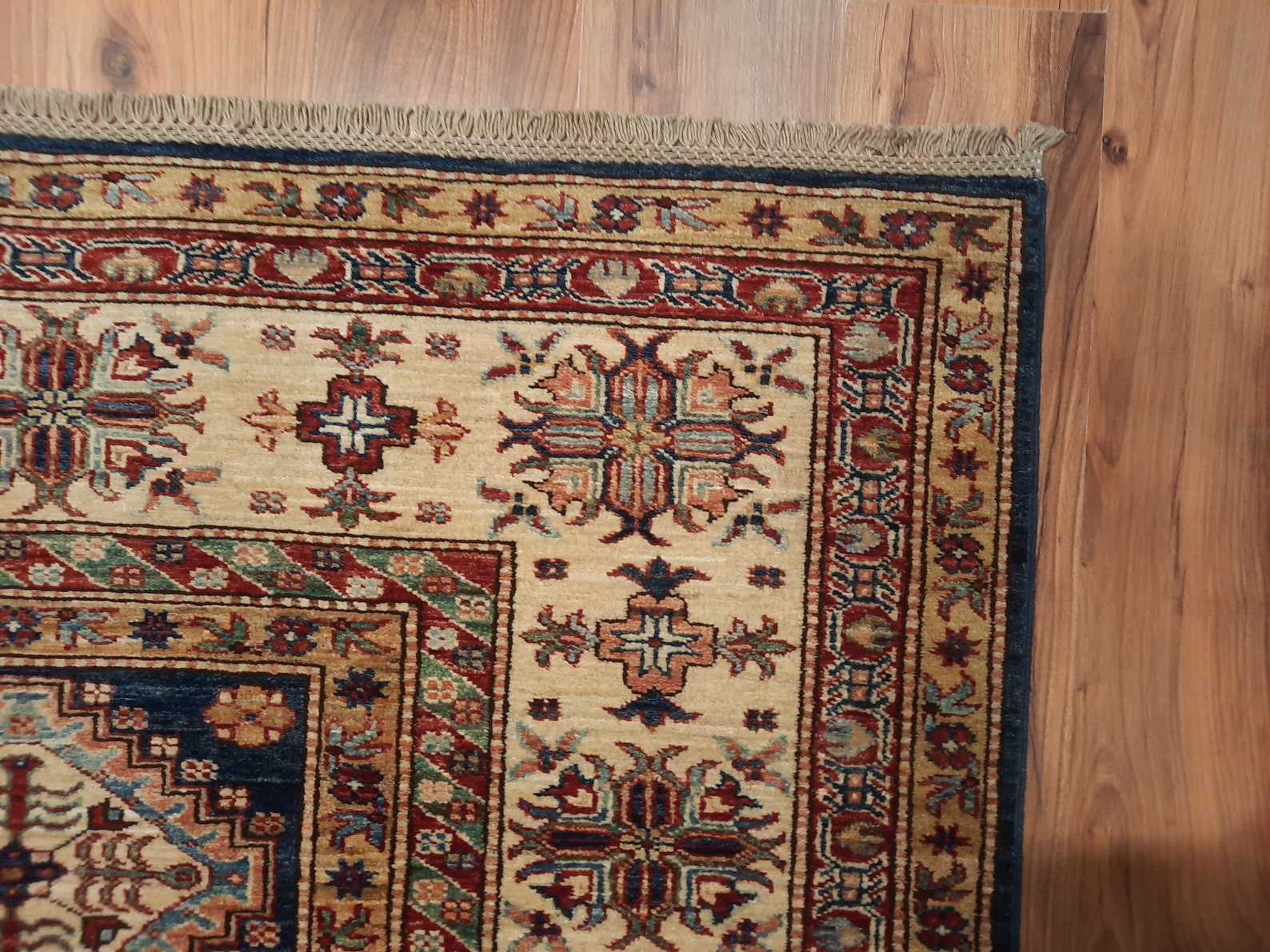 Geometric rug 6x9 rug blue oushak rug rugs for living room Etsy