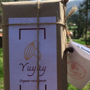 1/2 lbs Ceremonial Cacao, made in small batch with love by Peruvian families