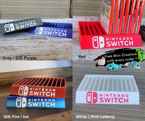 Nintendo Switch Game Holder | Video Game Case | Gaming Accessory | Video Games | Nintendo Switch | Gamer